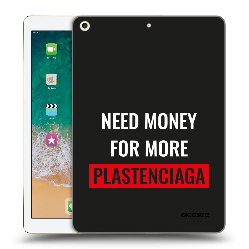 Silikónový prehľadný obal pre Apple iPad 9.7" 2017 (5. gen) - More PLASTENCIAGA