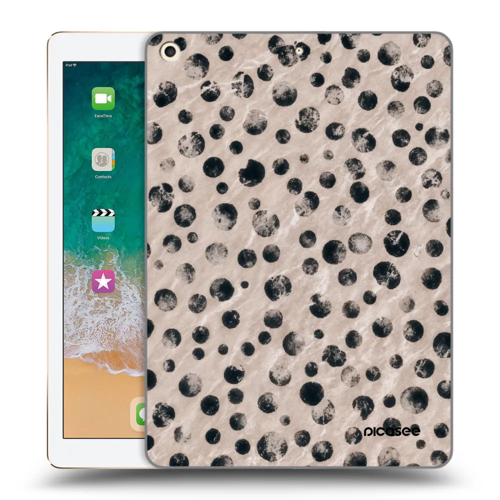 Picasee silikónový prehľadný obal pre Apple iPad 9.7" 2017 (5. gen) - Inked
