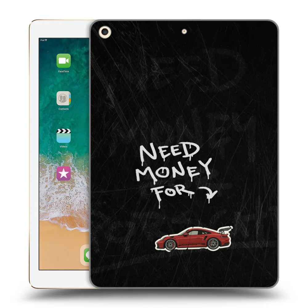 Picasee silikónový prehľadný obal pre Apple iPad 9.7" 2017 (5. gen) - Track Mode