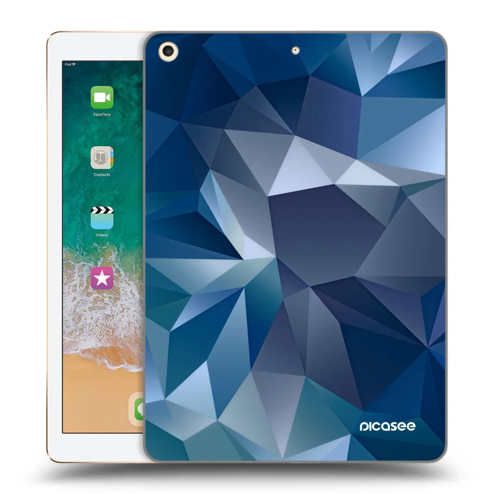 Picasee silikónový prehľadný obal pre Apple iPad 9.7" 2017 (5. gen) - Wallpaper