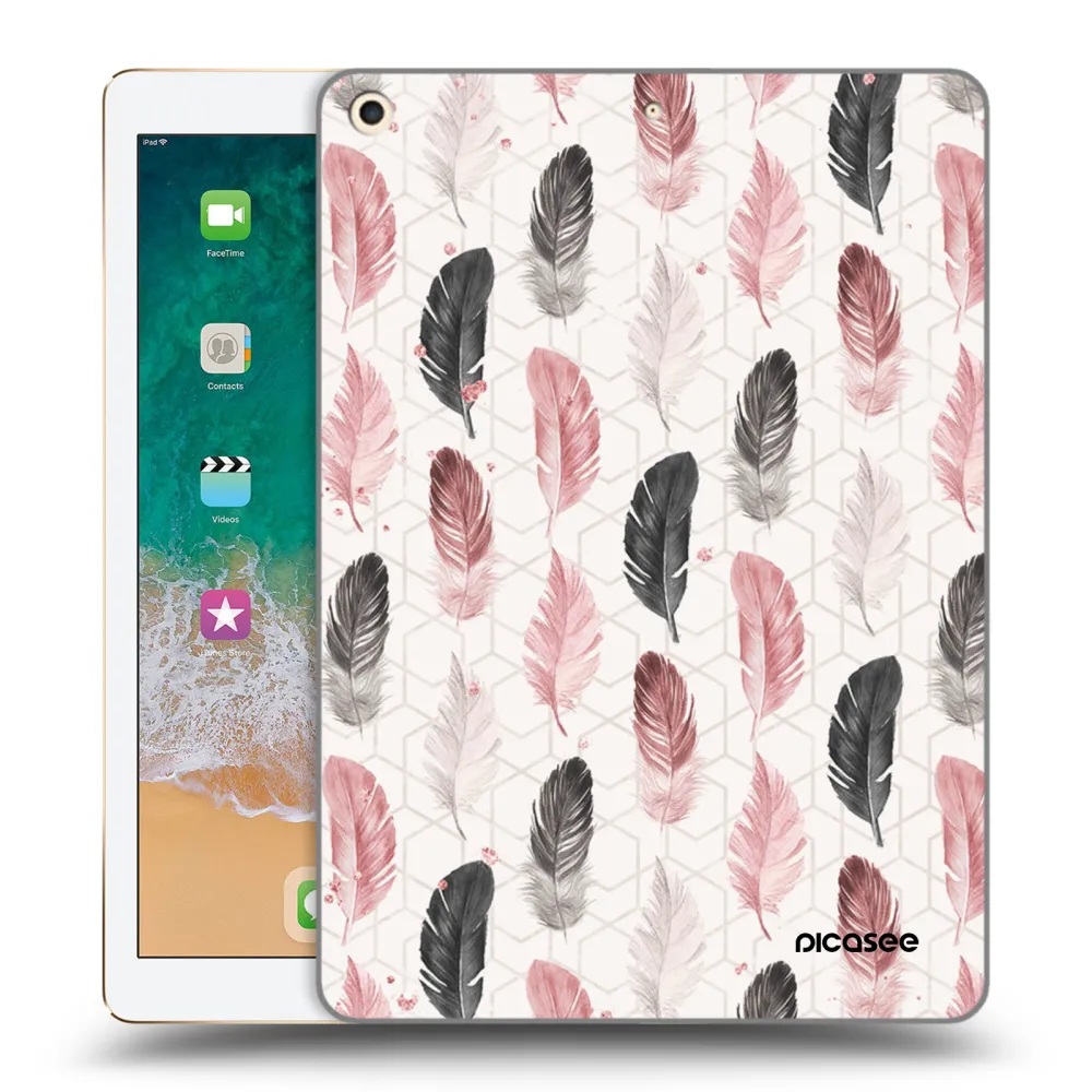 Picasee silikónový prehľadný obal pre Apple iPad 9.7" 2017 (5. gen) - Pírka 2