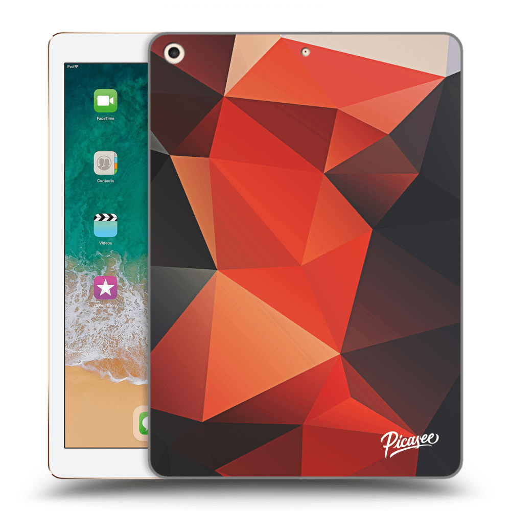 Picasee silikónový čierny obal pre Apple iPad 9.7" 2017 (5. gen) - Wallpaper 2