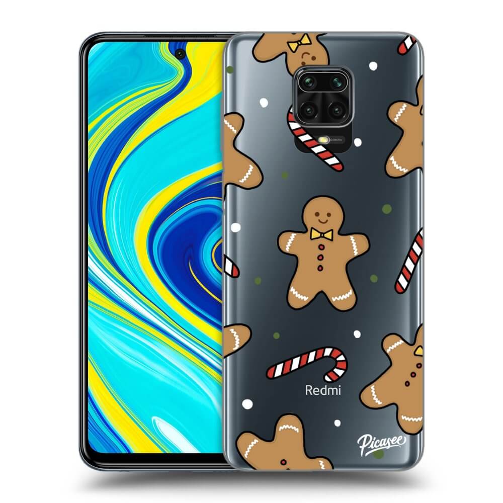Picasee silikónový prehľadný obal pre Xiaomi Redmi Note 9 Pro - Gingerbread