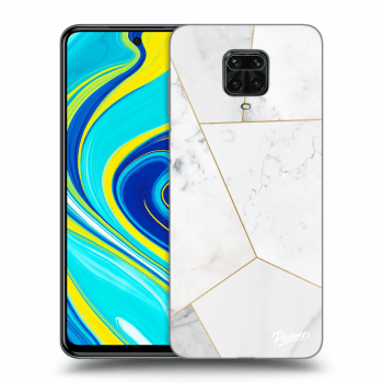 Obal pre Xiaomi Redmi Note 9 Pro - White tile