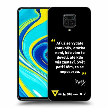 Obal pre Xiaomi Redmi Note 9 Pro - Kazma - SVĚT PATŘÍ TĚM, CO SE NEPOSEROU