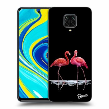 Obal pre Xiaomi Redmi Note 9 Pro - Flamingos couple
