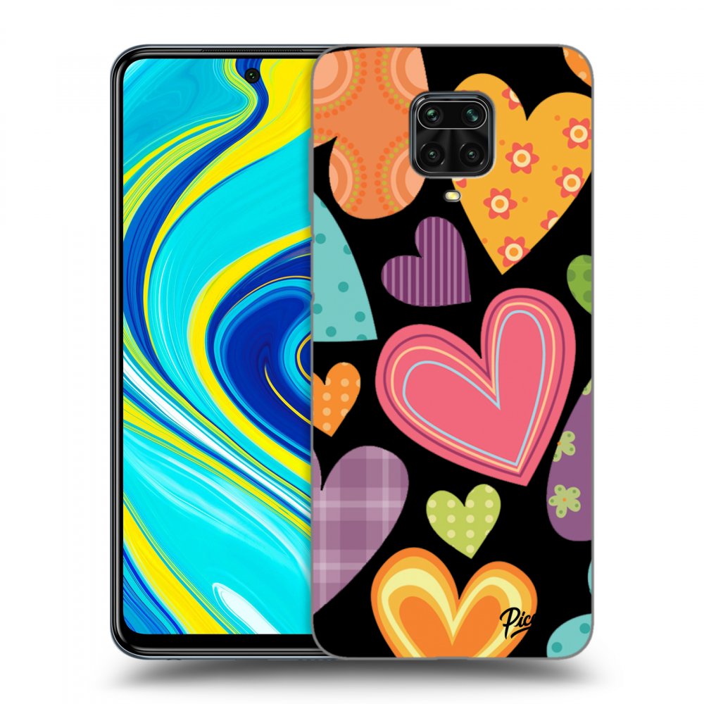 Picasee ULTIMATE CASE pro Xiaomi Redmi Note 9 Pro - Colored heart