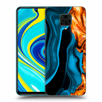 Obal pre Xiaomi Redmi Note 9S - Gold blue