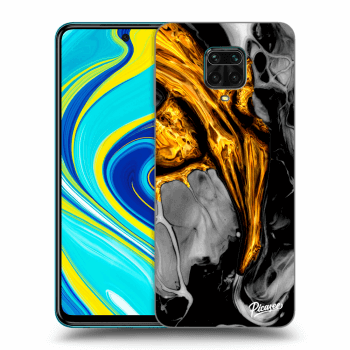 Obal pre Xiaomi Redmi Note 9S - Black Gold