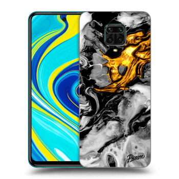 Obal pre Xiaomi Redmi Note 9S - Black Gold 2