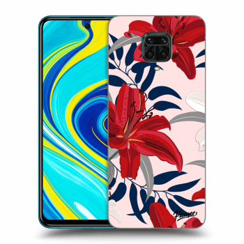 Obal pre Xiaomi Redmi Note 9S - Red Lily