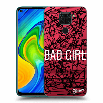 Picasee silikónový prehľadný obal pre Xiaomi Redmi Note 9 - Bad girl