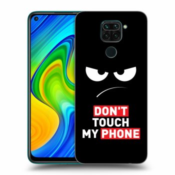 Obal pre Xiaomi Redmi Note 9 - Angry Eyes - Transparent