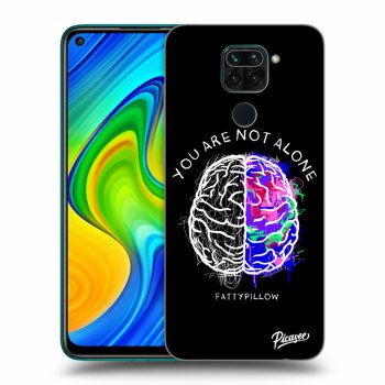 Obal pre Xiaomi Redmi Note 9 - Brain - White