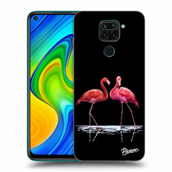 Obal pre Xiaomi Redmi Note 9 - Flamingos couple