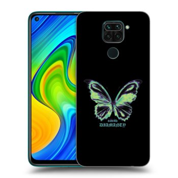 Picasee silikónový prehľadný obal pre Xiaomi Redmi Note 9 - Diamanty Blue