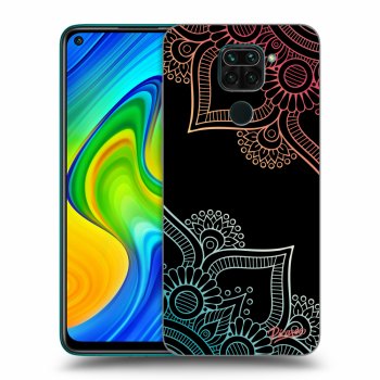 Obal pre Xiaomi Redmi Note 9 - Flowers pattern