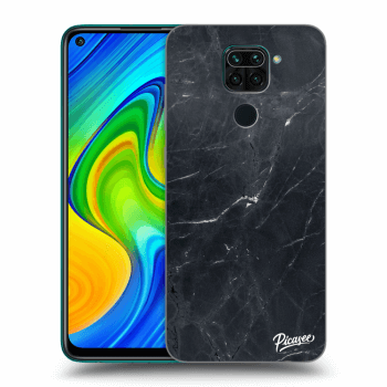 Obal pre Xiaomi Redmi Note 9 - Black marble