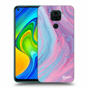 Obal pre Xiaomi Redmi Note 9 - Pink liquid