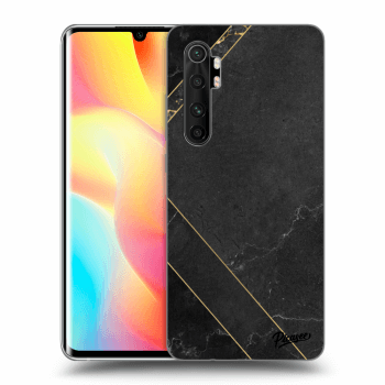 Obal pre Xiaomi Mi Note 10 Lite - Black tile