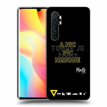 Obal pre Xiaomi Mi Note 10 Lite - Kazma - TOHLE JE ŽIVOT A NIC VÍC NEBUDE