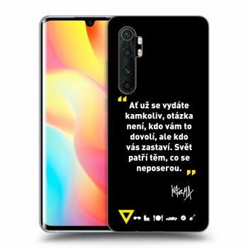 Obal pre Xiaomi Mi Note 10 Lite - Kazma - SVĚT PATŘÍ TĚM, CO SE NEPOSEROU