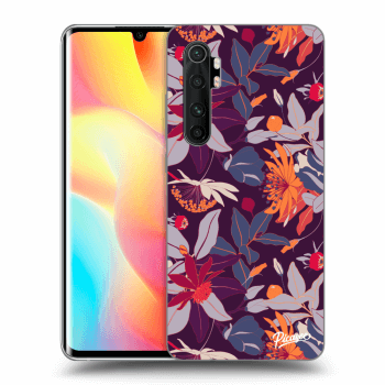 Obal pre Xiaomi Mi Note 10 Lite - Purple Leaf