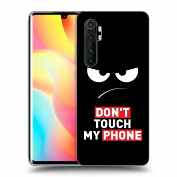 Obal pre Xiaomi Mi Note 10 Lite - Angry Eyes - Transparent