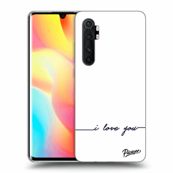 Obal pre Xiaomi Mi Note 10 Lite - I love you