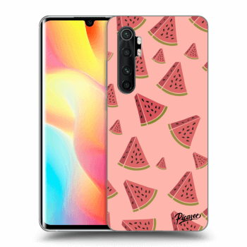 Picasee silikónový prehľadný obal pre Xiaomi Mi Note 10 Lite - Watermelon