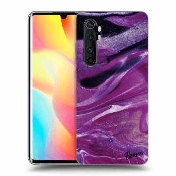 Obal pre Xiaomi Mi Note 10 Lite - Purple glitter