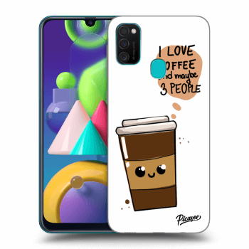 Obal pre Samsung Galaxy M21 M215F - Cute coffee