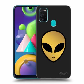Picasee silikónový čierny obal pre Samsung Galaxy M21 M215F - Earth - Alien