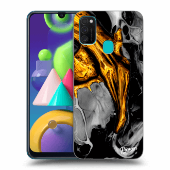 Obal pre Samsung Galaxy M21 M215F - Black Gold