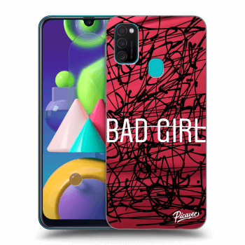 Picasee silikónový čierny obal pre Samsung Galaxy M21 M215F - Bad girl