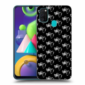 Obal pre Samsung Galaxy M21 M215F - Separ - White On Black