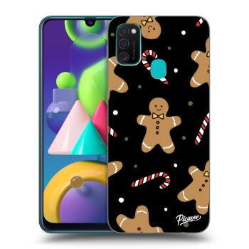 Picasee silikónový čierny obal pre Samsung Galaxy M21 M215F - Gingerbread