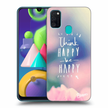Obal pre Samsung Galaxy M21 M215F - Think happy be happy