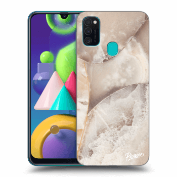 Obal pre Samsung Galaxy M21 M215F - Cream marble