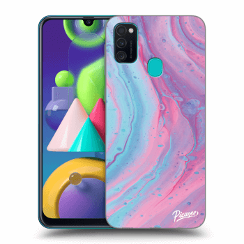 Obal pre Samsung Galaxy M21 M215F - Pink liquid