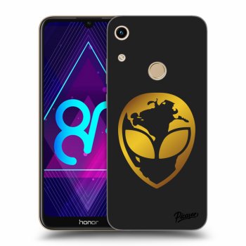 Obal pre Honor 8A - EARTH - Gold Alien 3.0