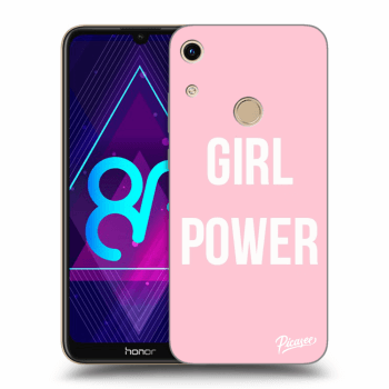 Picasee silikónový čierny obal pre Honor 8A - Girl power