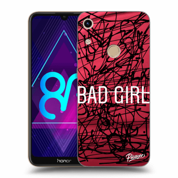 Picasee silikónový prehľadný obal pre Honor 8A - Bad girl