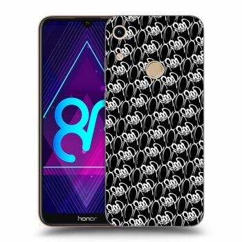 Obal pre Honor 8A - Separ - White On Black 2