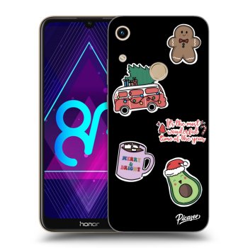 Obal pre Honor 8A - Christmas Stickers