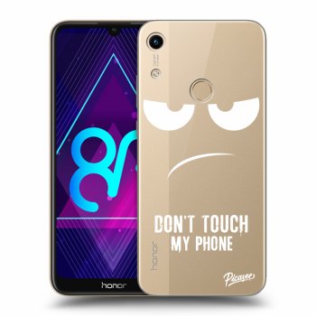 Picasee silikónový prehľadný obal pre Honor 8A - Don't Touch My Phone