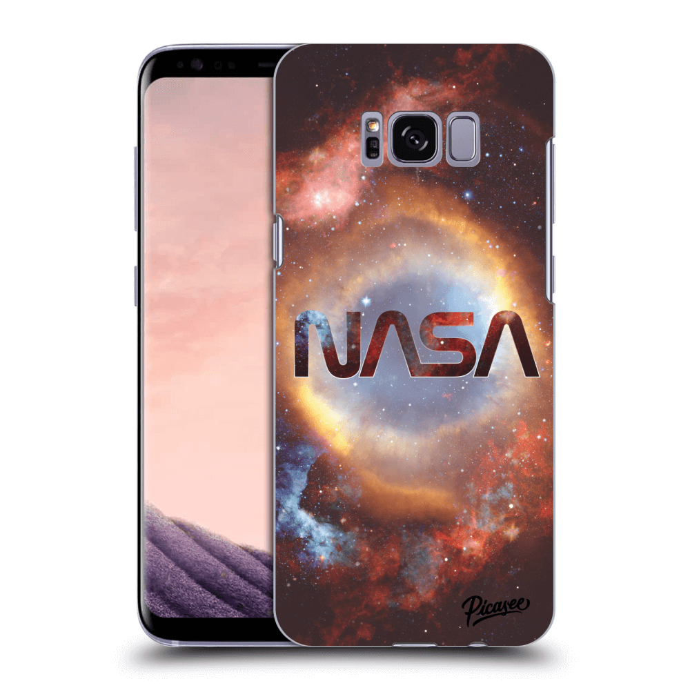 Picasee silikónový čierny obal pre Samsung Galaxy S8 G950F - Nebula