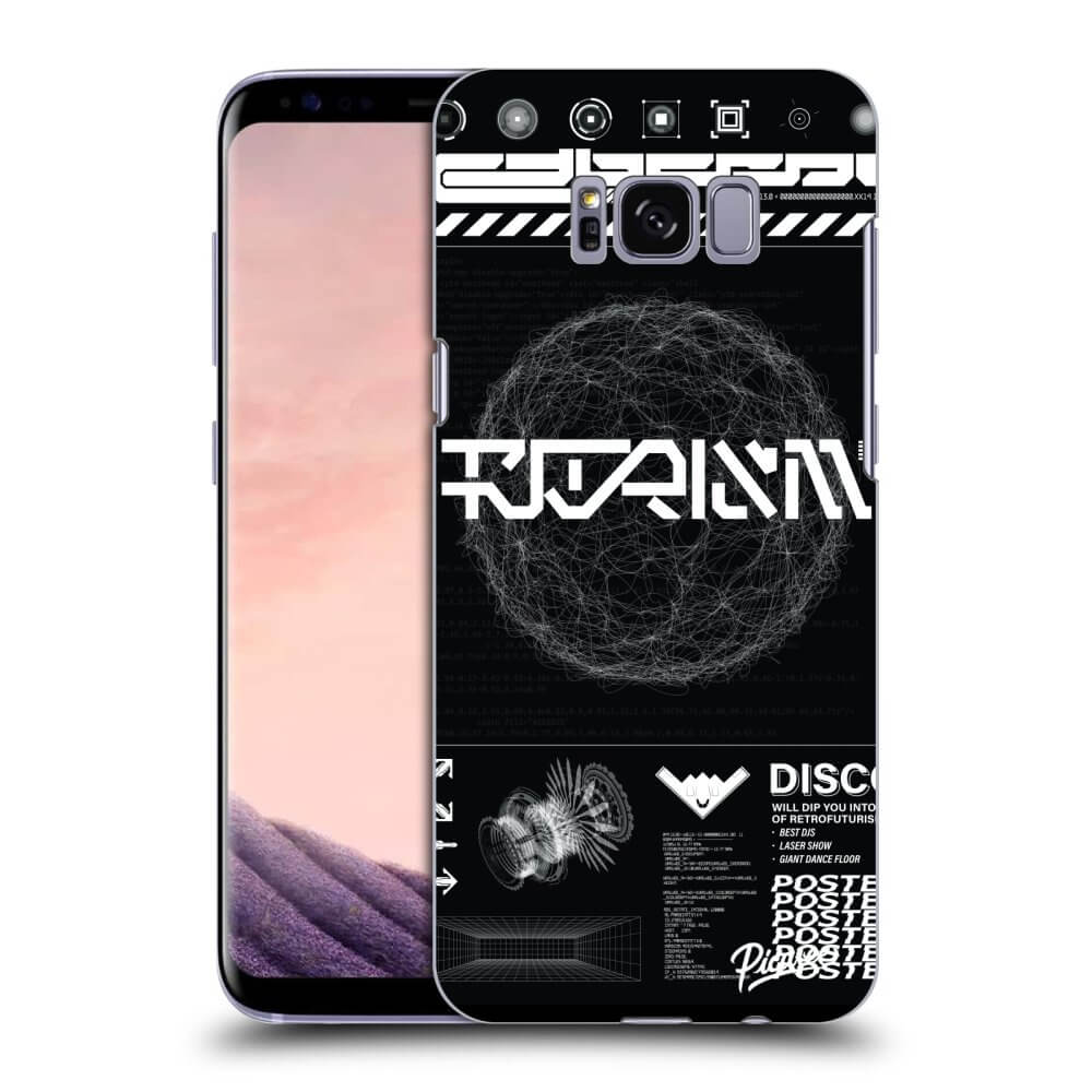 Picasee silikónový čierny obal pre Samsung Galaxy S8 G950F - BLACK DISCO