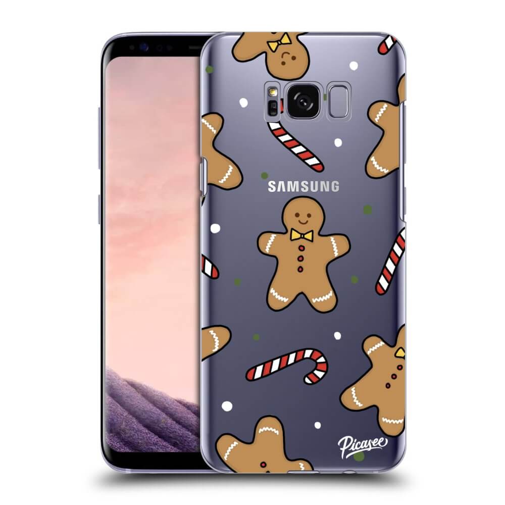 Picasee silikónový prehľadný obal pre Samsung Galaxy S8 G950F - Gingerbread