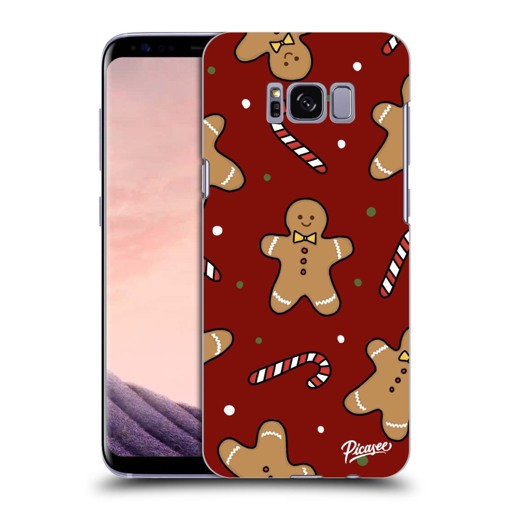 Picasee silikónový prehľadný obal pre Samsung Galaxy S8 G950F - Gingerbread 2